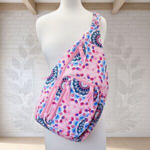 ❤️ vera bradley Harry Potter Luna's Medallion Lovegood Pink Sling Backpack